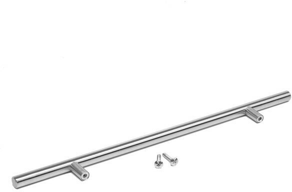 Ручка рейлинг CAPPIO, облегченная, d=12 мм, м/о 224 мм, цвет мат. никель - фотография № 7