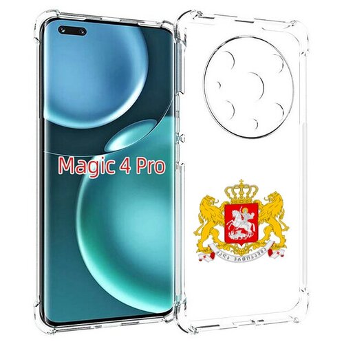 Чехол MyPads герб-грузии для Honor Magic4 Pro / Magic4 Ultimate задняя-панель-накладка-бампер