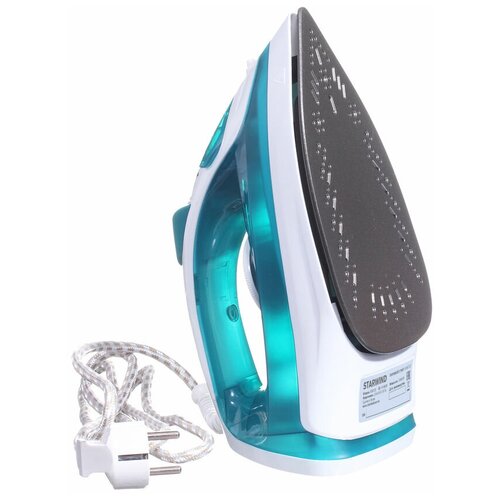 Утюг STARWIND SIR6720 1800Вт зеленый белый 168100₽