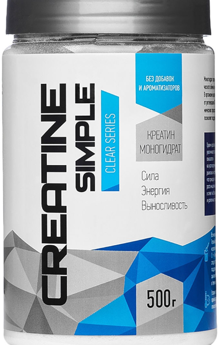 Креатин моногидрат R-Line Creatine Simple 500 г нейтральный, порошок