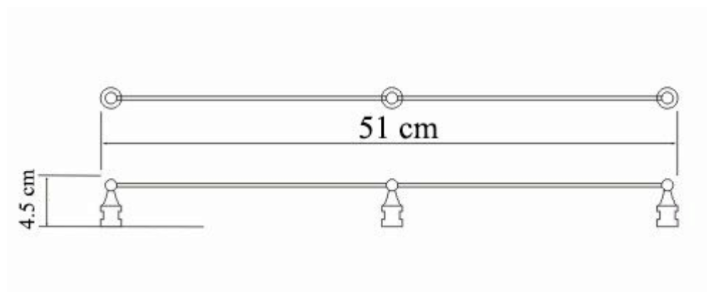 Бортик для полочек (3024, 6224), хром, WasserKRAFT K-014