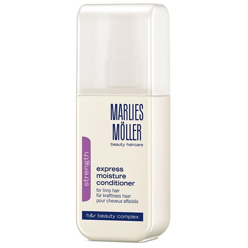 кондиционер спрей для волос marlies moller softness express care conditioner spray 125 Marlies Moller несмываемый кондиционер-спрей Strength Express Moisture увлажняющий для тусклых волос, 125 мл