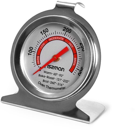 FISSMAN Термометр для духовки, диапазон измерений 30 - 300° C, диаметр 5 см