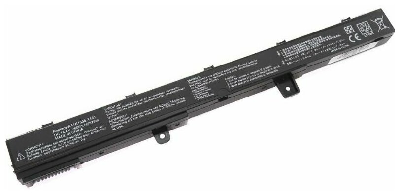 Аккумулятор (батарея) для ноутбука Asus D550CA (A41N1308 14,4V 2600 mAh)