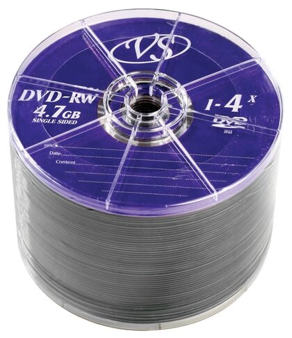 Диск DVD-RW VS 4.7 GB 4x