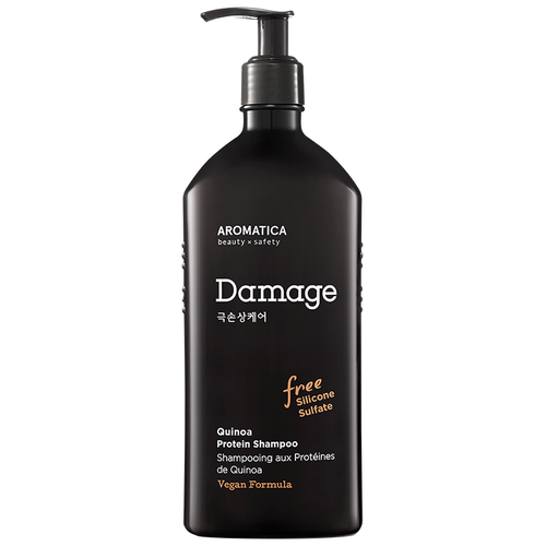 AROMATICA Шампунь с протеинами для повреждённых волос. Quinoa protein shampoo, 400 мл.