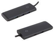 Хаб USB Baseus Lite Series 4-Port Type-C - 4xUSB 3.0 WKQX030401
