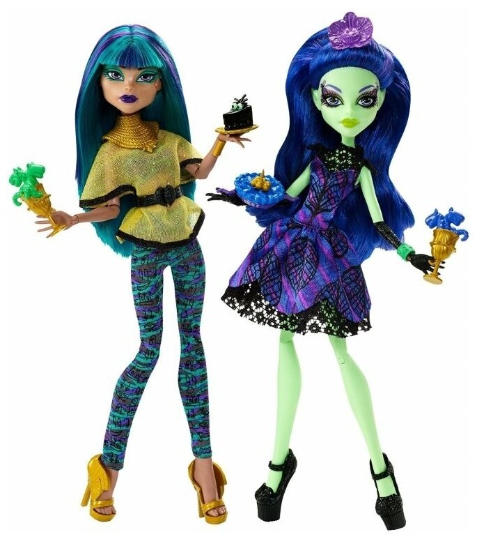 Набор кукол Monster High Нефера де Нил и Аманита Найтшейд