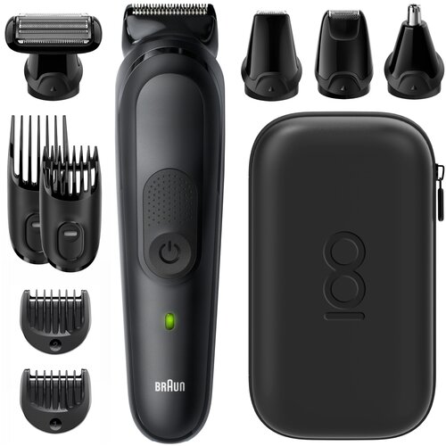 BRAUN Набор для стрижки Braun MGK7 100 years Limited Edition черный 790000₽