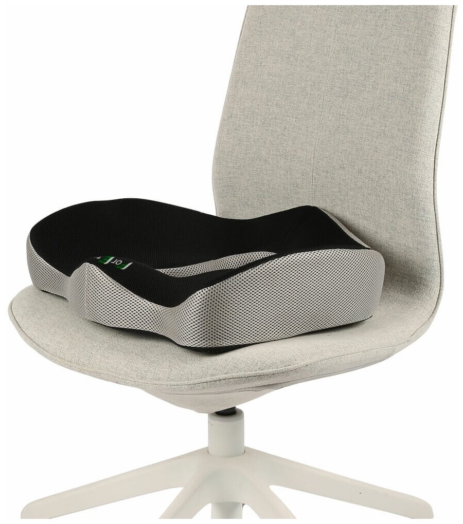 Подушка для сидения Комфорт с эффектом памяти для офисного стула, на сиденье автомобильного кресла - фотография № 2