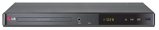 Плеер DVD LG Dp547h, черный .