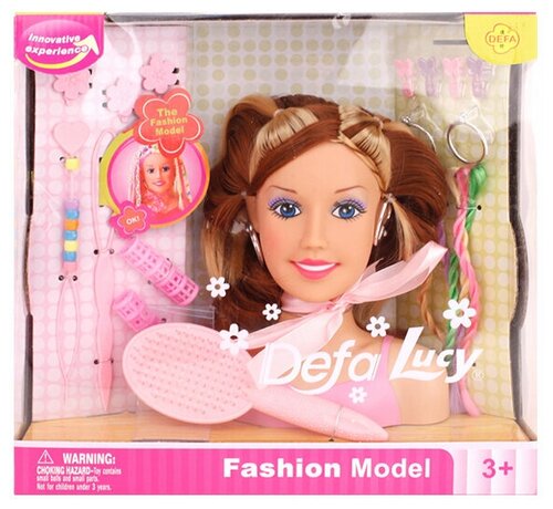 Кукла Defa Lucy Модель для причесок 8056 розовый