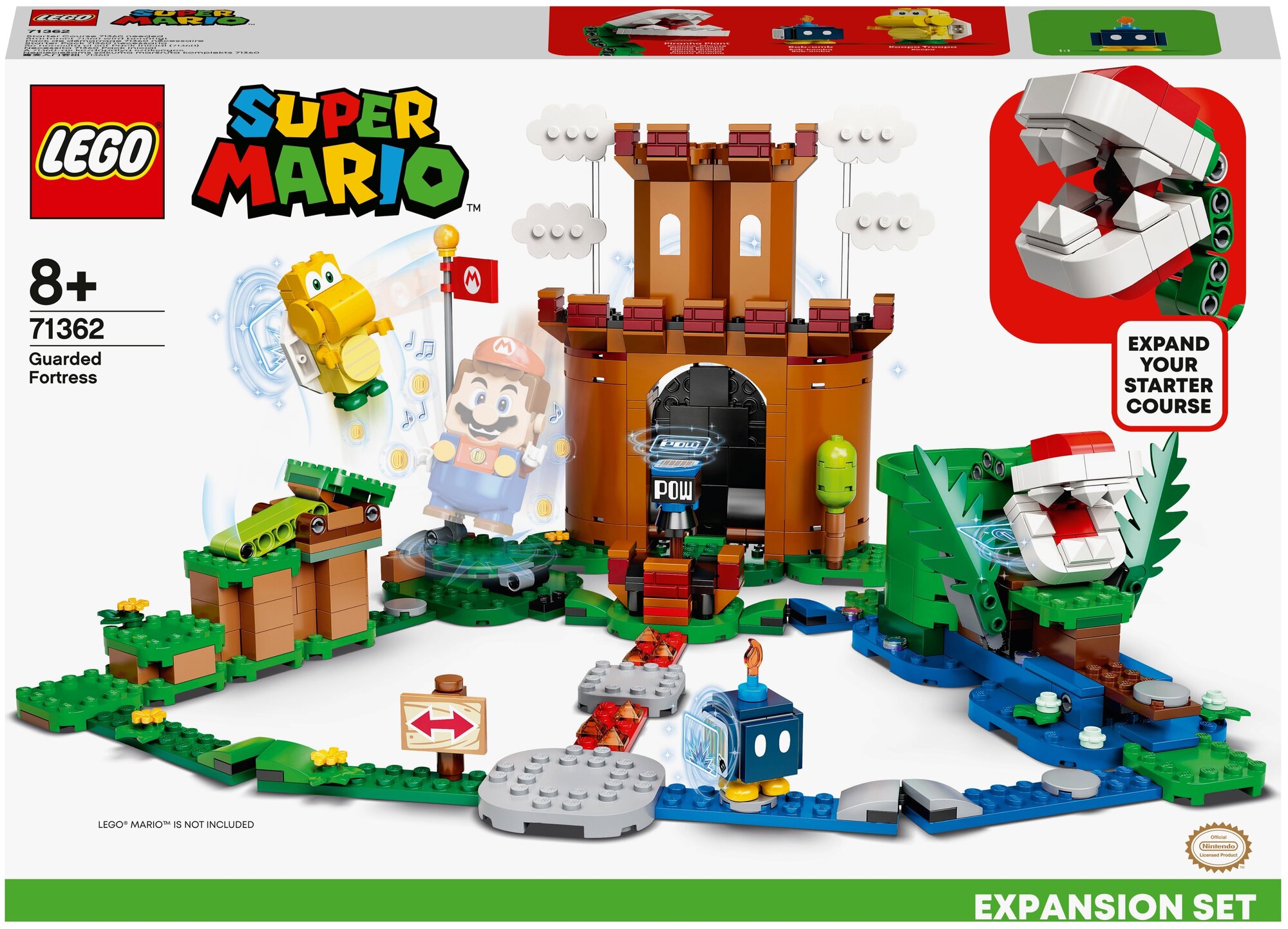 Конструктор LEGO Super Mario 71362 Дополнительный набор Охраняемая крепость