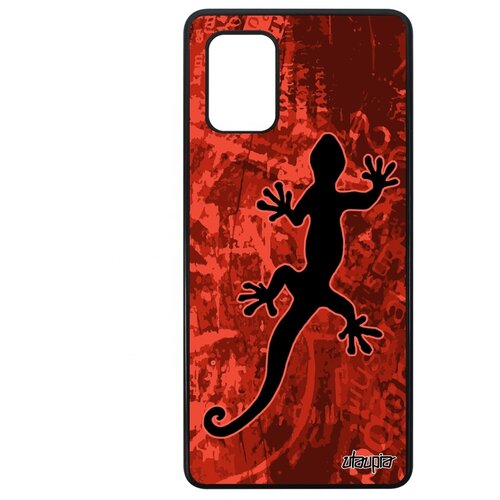 фото Чехол для мобильного galaxy a71, "саламандра" варан василиск utaupia