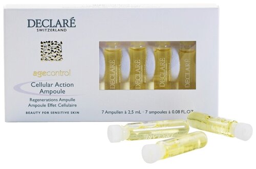 Средство Declare Age Control cellular action ampoule, 2.5 мл, 7 шт.
