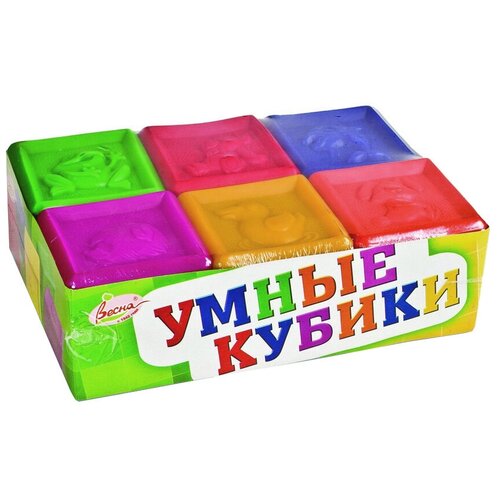 Кубики Весна Умные В1729