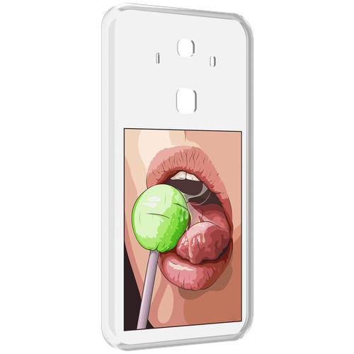 Чехол MyPads зеленый-чупа-чупс женский для Huawei Mate 10 Pro задняя-панель-накладка-бампер