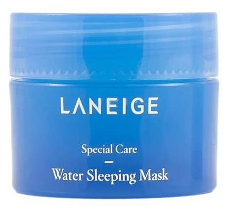 Маска для лица ночная Laneige Sleeping mask blue, восстанавливающая и увлажняющая 15мл