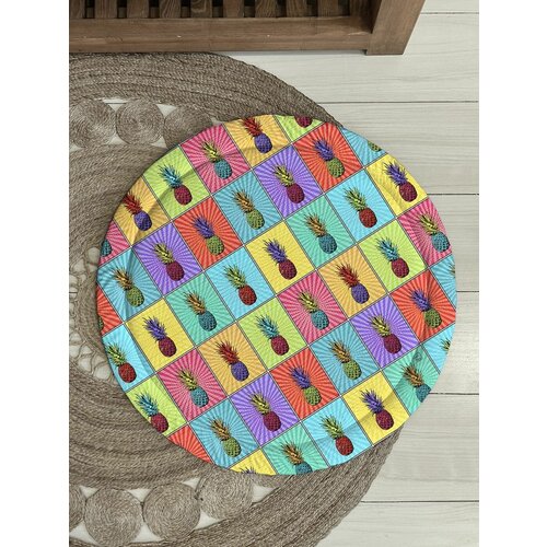 Коврик для ванной круг 70 см sfer.tex