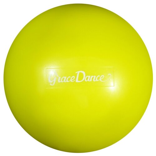 фото Мяч для художественной гимнастики 16,5 см, 280 г, цвет салатовый mikimarket