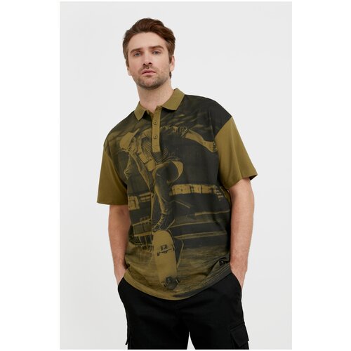 фото Поло finn flare b21-42021 размер 3xl, оливковый (901)