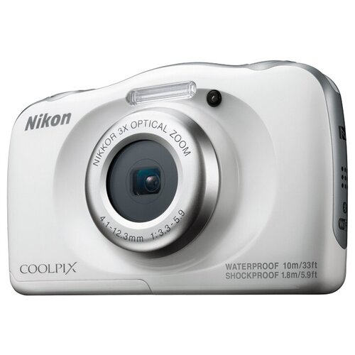 Фотоаппарат Nikon Coolpix W100, белый