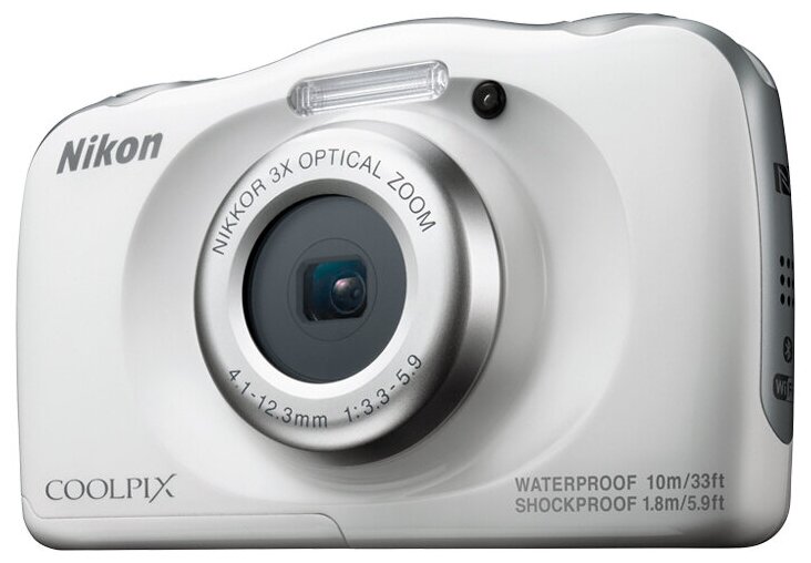 Фотоаппарат Nikon Coolpix W100, белый
