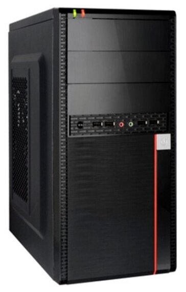 Корпус Exegate BA-204U Black mATX без БП EX284039RUS