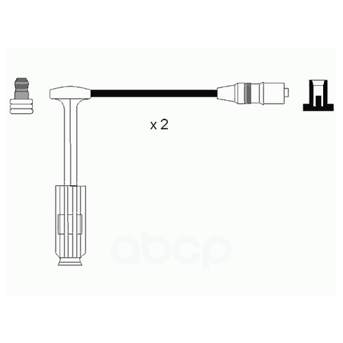 Rc-Mb222 0757 провода высоковольтные комплект Ngk 0757