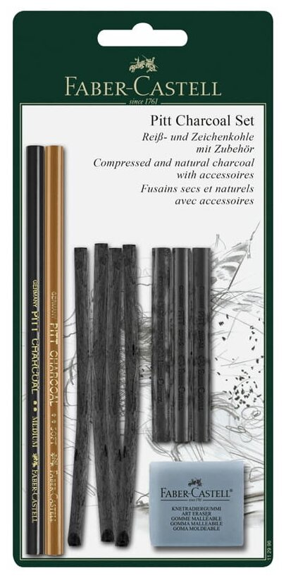 Faber-Castell набор художественных изделий Pitt Charcoal (112996)