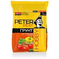 Грунт PETER PEAT Линия Hobby для томатов и перцев, 5 л