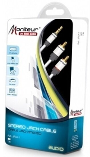 Кабель Real Cable 3.5Jack - 2 RCA, 1.5 м