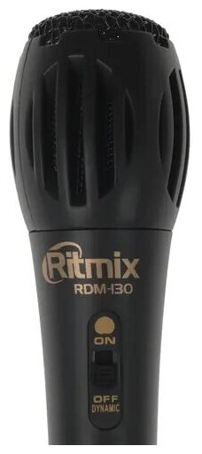 Микрофон проводной Ritmix RDM-130 комплектация: микрофон