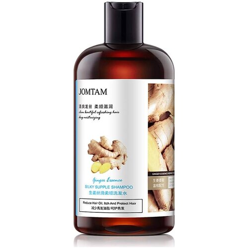 JOMTAM питательный имбирный шампунь для волос SILKY SUPPLE SHAMPOO, 400 МЛ.