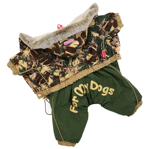 фото For my dogs комбинезон для собак камуфляж зеленый для мальчиков fw528-2018 m (16) formydogs