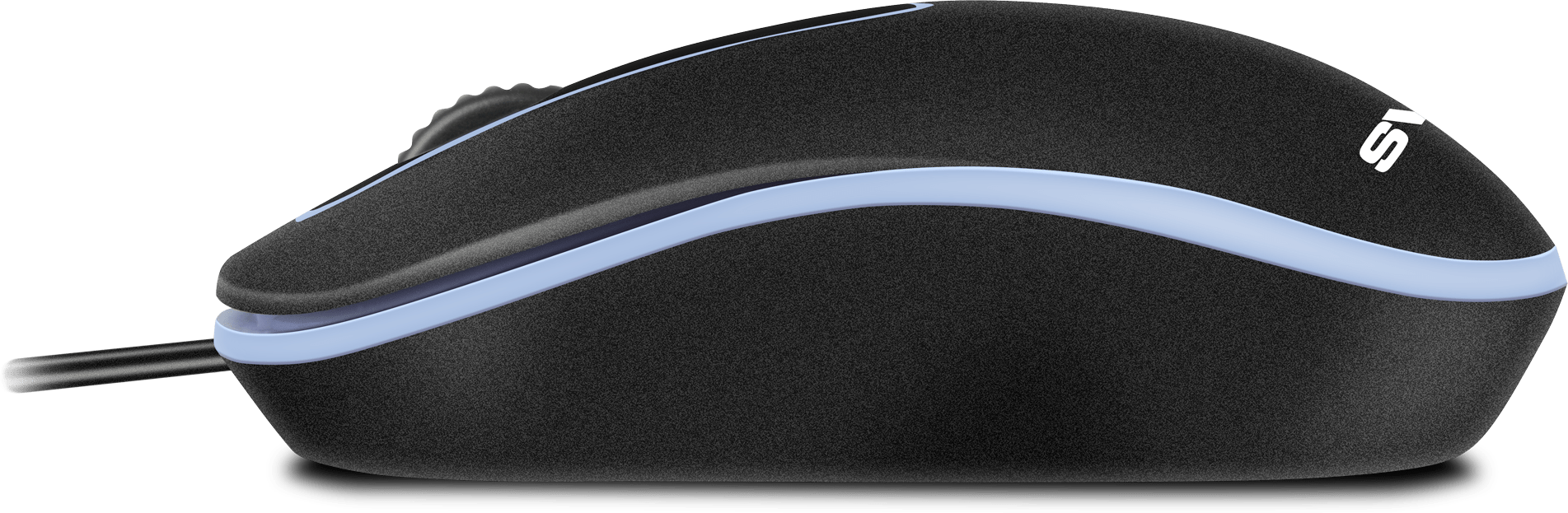Мышь SVEN RX-90 чёрная (2+1кл., 1000 DPI, блист.) - фото №4