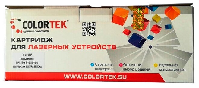 Картридж лазерный Colortek CT-CF218A (18A) для принтеров HP