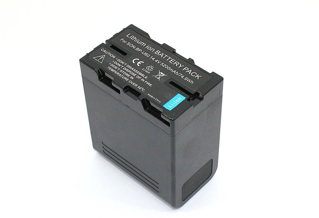 Аккумуляторная батарея для видеокамеры Sony PMW-100 (BP-U60) 14.4V 5200mAh