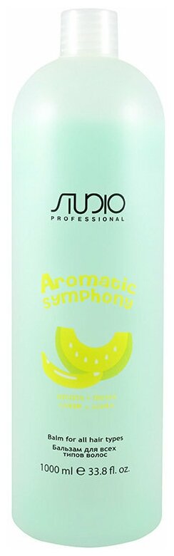 Kapous бальзам для всех типов волос Studio Professional Aromatic Symphony Банан и Дыня