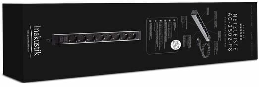 InAkustik Referenz Power Bar AC-2502-P8 3x2,5mm, 1.5 m, 00716302