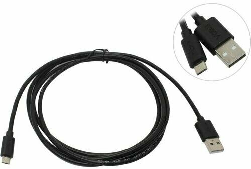 Кабель VCOM USB - microUSB (VUS6945), 1.8 м, черный VCOM Telecom - фото №3