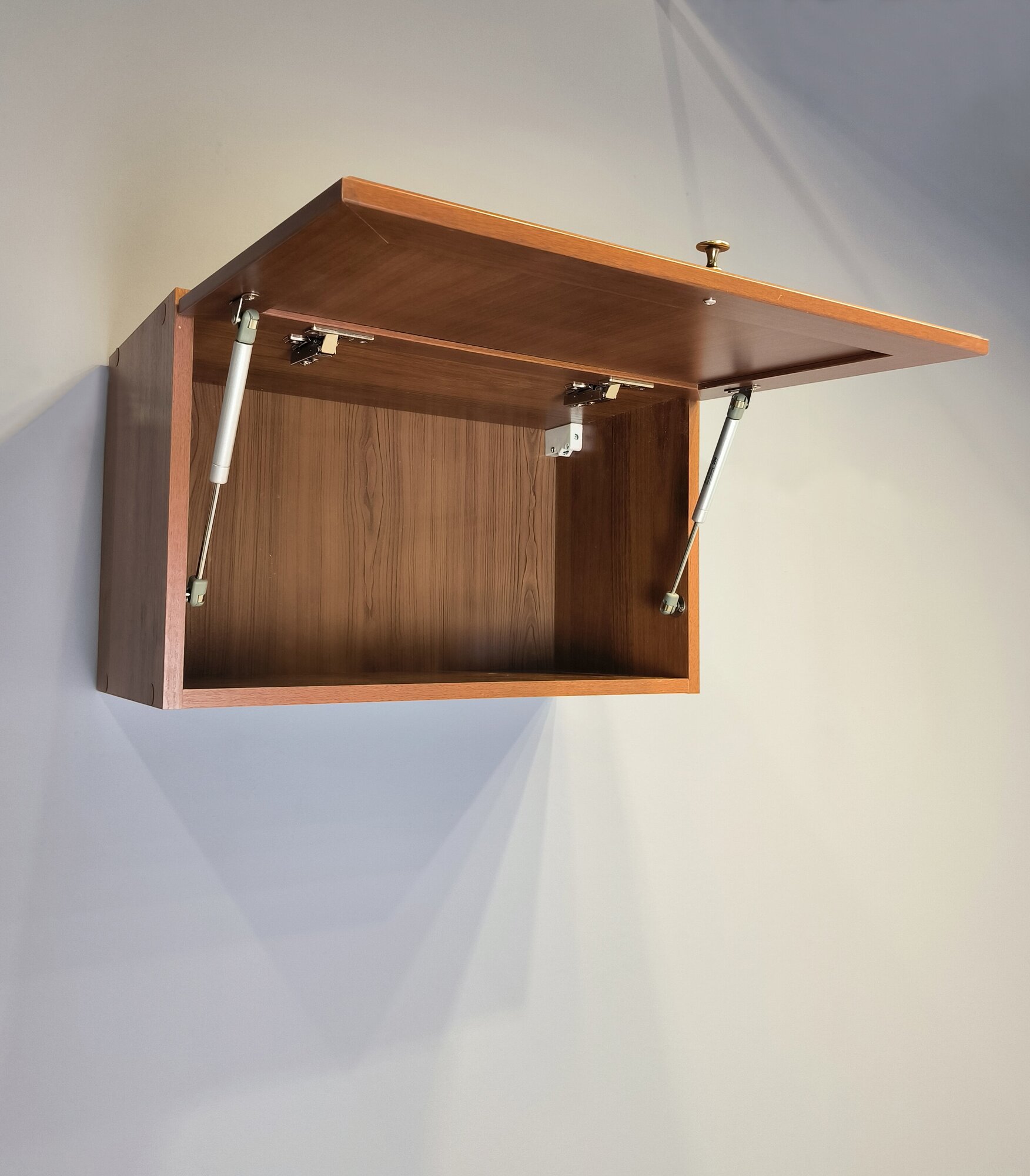 Модуль кухонный Джулия шкаф навесной с подъемником классический цвет орех ш.60 см - фотография № 6