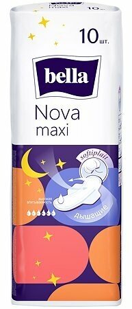 Прокладки женские BELLA Nova Maxi 10 шт