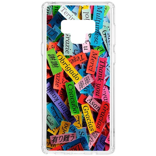 фото Чехол на samsung galaxy note 9 kruche print thank you