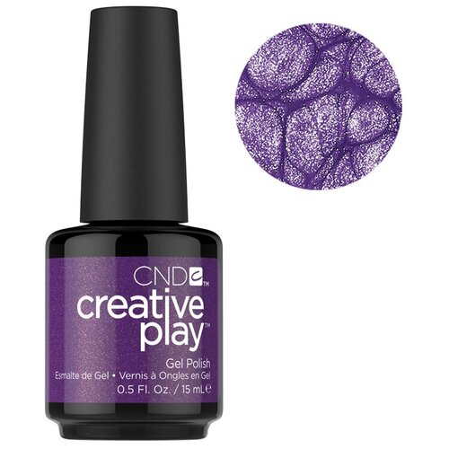 CND Гель-лак Creative Play, 15 мл, #455 Miss Purplelarity
