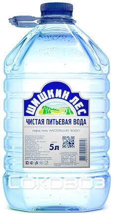 Вода питьевая Шишкин лес 5 л х 2 бутылки, б/г пэт — купить в интернет ...