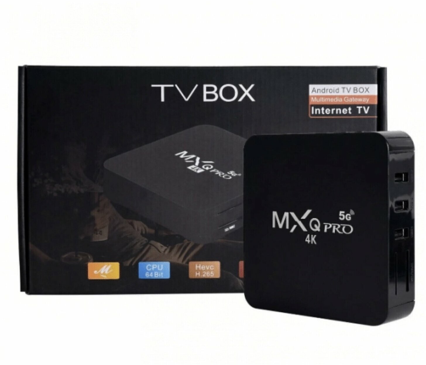 Цифровая приставка Smart TV Box MXQ Pro 4K 5G