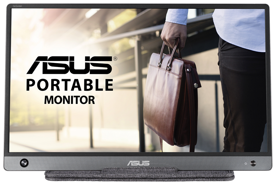 15.6" Монитор ASUS ZenScreen MB16AH, 1920x1080, 60 Гц, IPS, серый