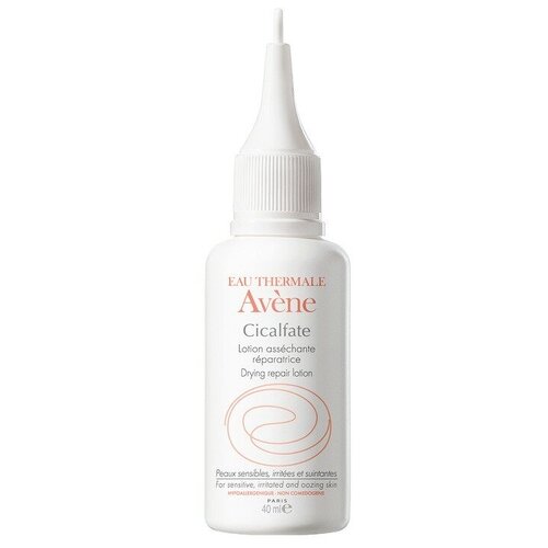 Avene Cicalfate Drying repair lotion Подсушивающий лосьон для лица, 40 мл.