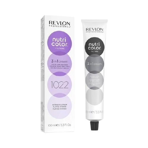 Revlon Professional Краситель прямого действия Nutri Color Filters 3 In 1 Cream, 1022 intense platinum, 100 мл, 122 г japanese english